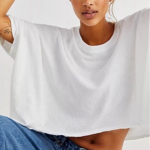 We The Free CC Top in white